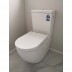 Toilet Suite Rimless Flush BTW LEN007D S/P Pan